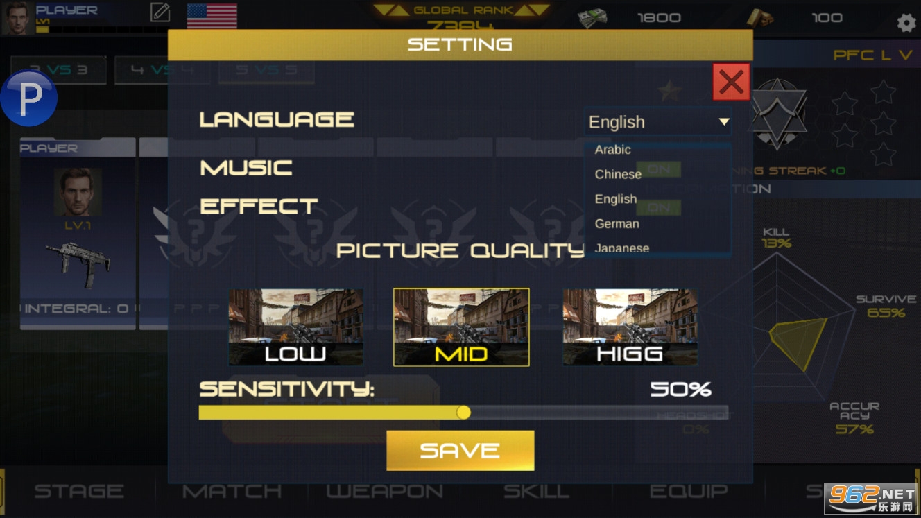 ս���ٻ���Ϸ(Call of Battle:Target Shooting FPS Game)��ͼ2