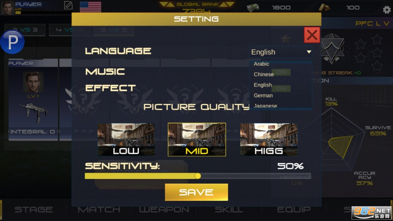 ս���ٻ�(Call of Battle:Target Shooting FPS Game)��ͼ1