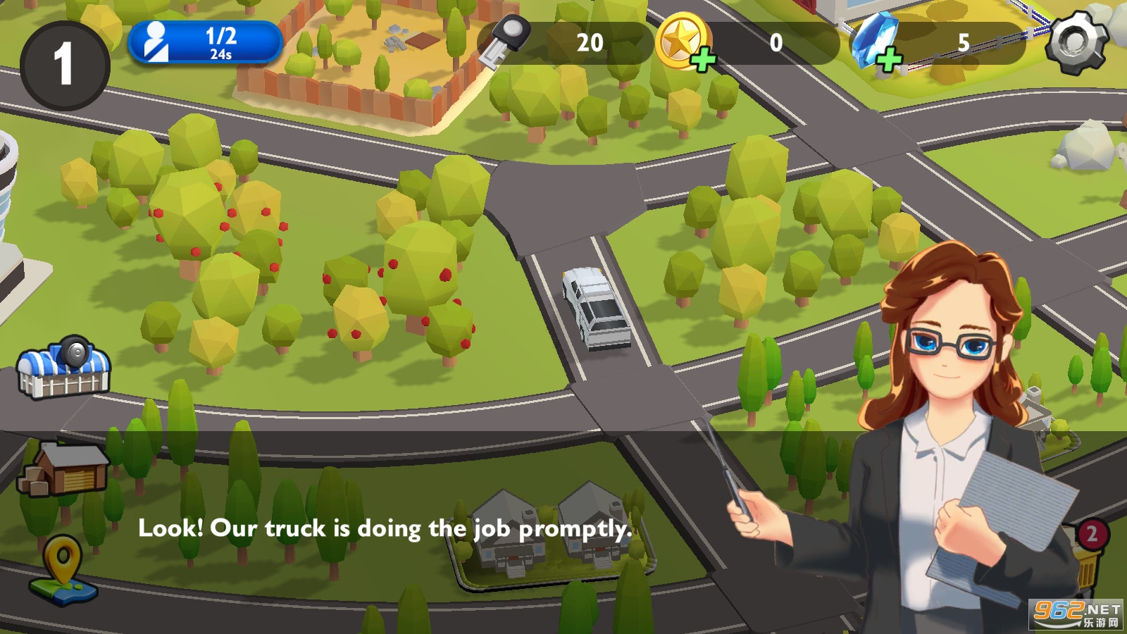 ������п������(Transport City: Truck Tycoon)��Ϸ��ͼ1