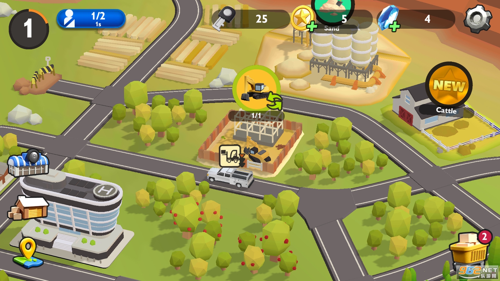 ������п������(Transport City: Truck Tycoon)��Ϸ��ͼ4