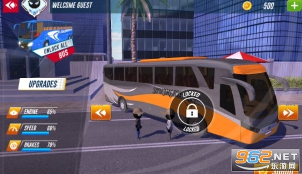 Stickman - Bus Driving Simulator(火柴人巴士模拟器2021手机版)截图3