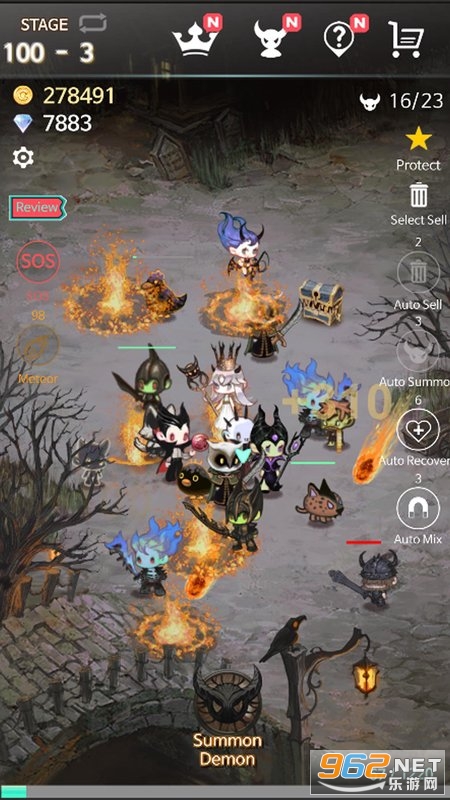 恶魔少女进化游戏截图1