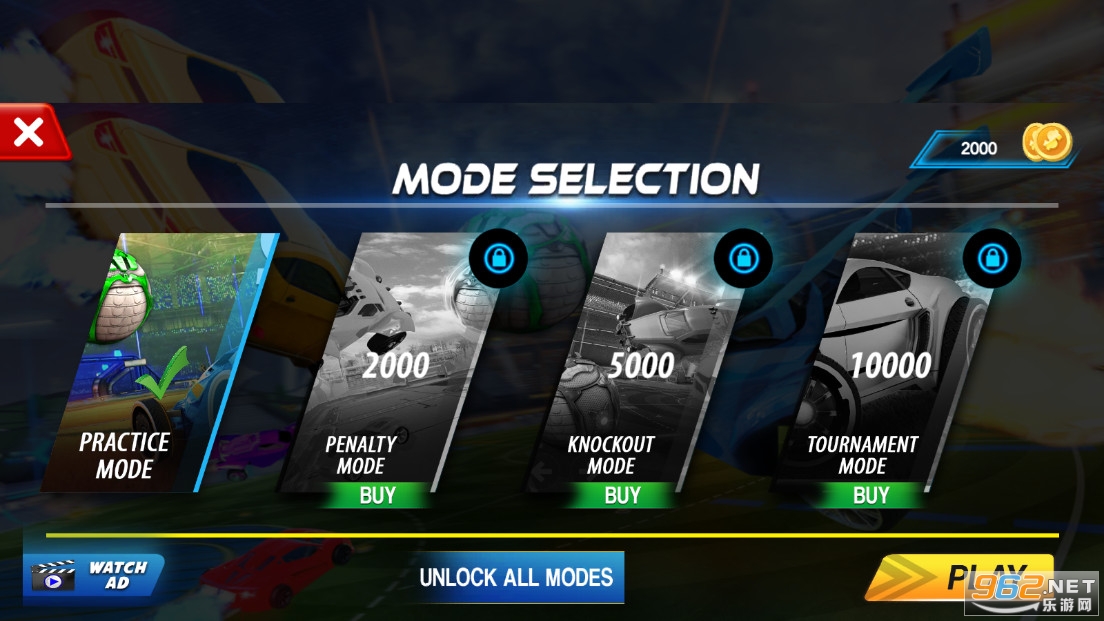 �����������(RocketCarBallLeague3DCarSoccerGame)��ͼ1
