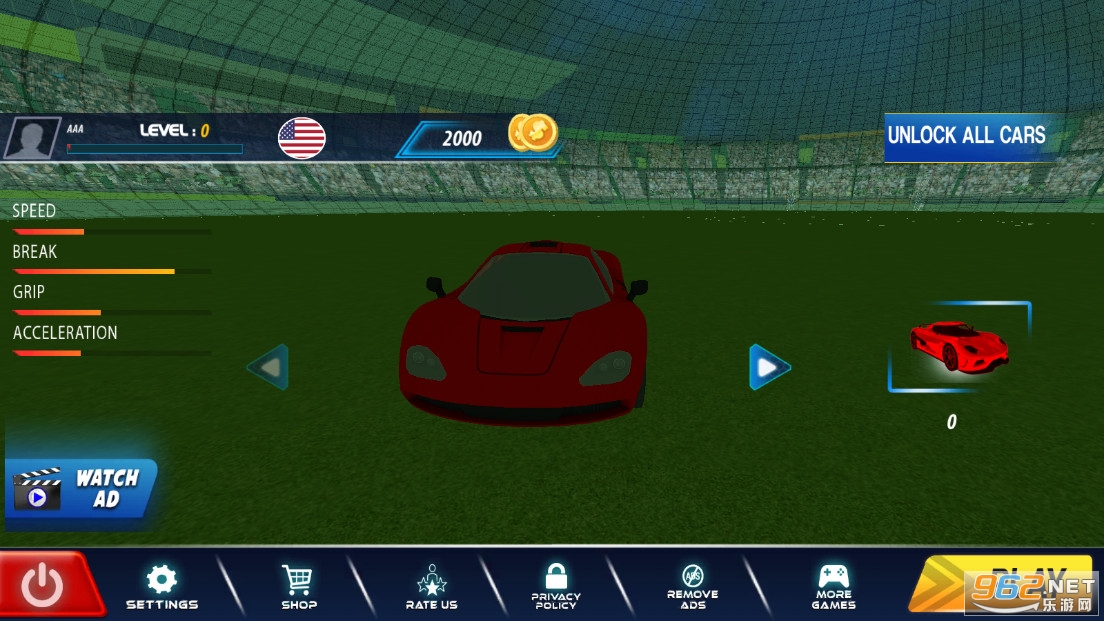 �����������(RocketCarBallLeague3DCarSoccerGame)��ͼ3