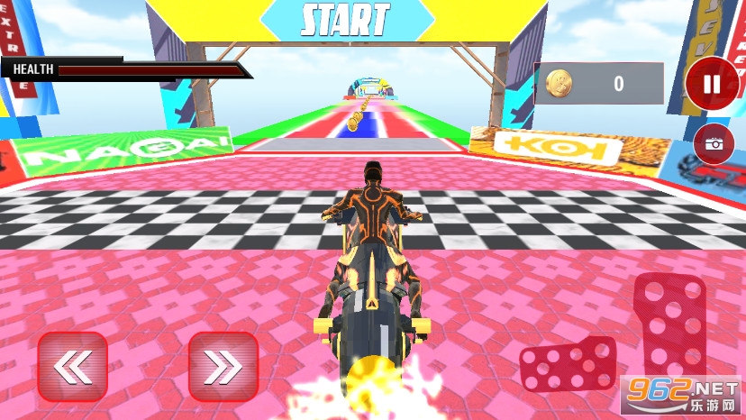 Light Bike Stunt(�����µ�Ħ�г���Ϸ)��ͼ1
