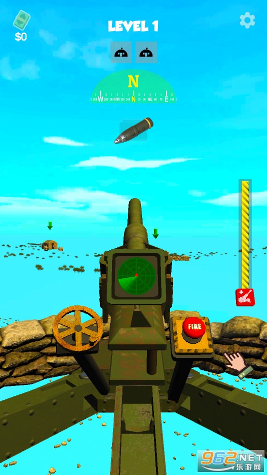 Mortar Clash 3D(�Ȼ��ڳ�ͻ3D��Ϸ)��ͼ0