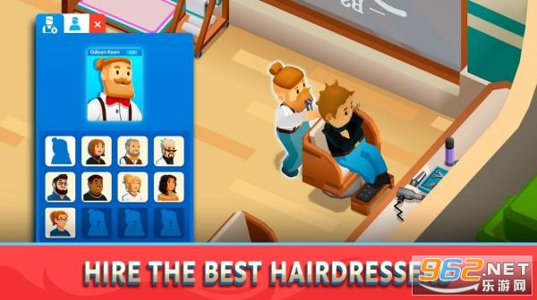 Idle Barber Shop Tycoon(放置理发店大亨手游)截图2