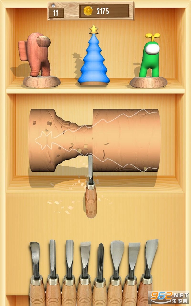 Wood Carving Simulator 3D(ľ��ģ����3D��׿��)v3.0 (Wood Carving Simulator 3D)��ͼ1