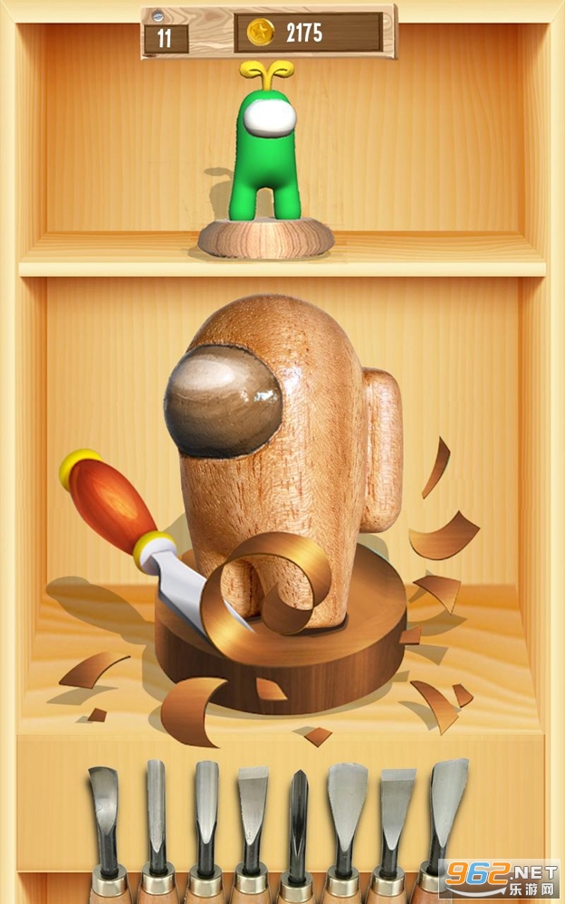 Wood Carving Simulator 3D(ľ��ģ����3D��׿��)v3.0 (Wood Carving Simulator 3D)��ͼ3