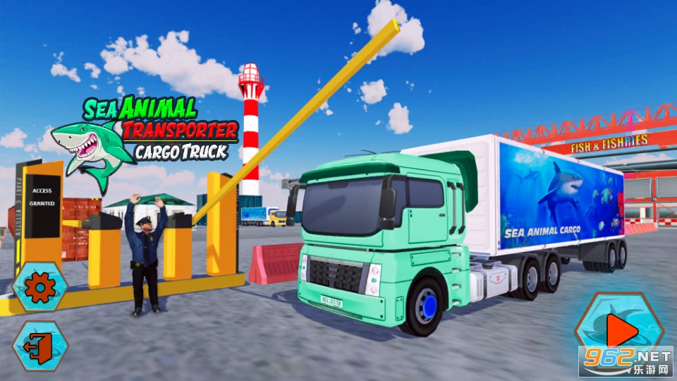 Sea Animals Truck Cargo Off-road:Driving games2020(����ģ������Ϸ)��ͼ5