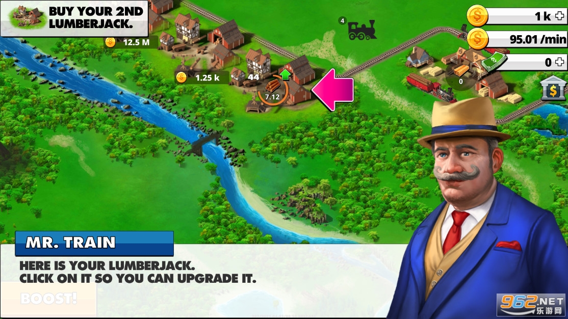 Idle Train Tycoon(���л𳵴������)��ͼ1