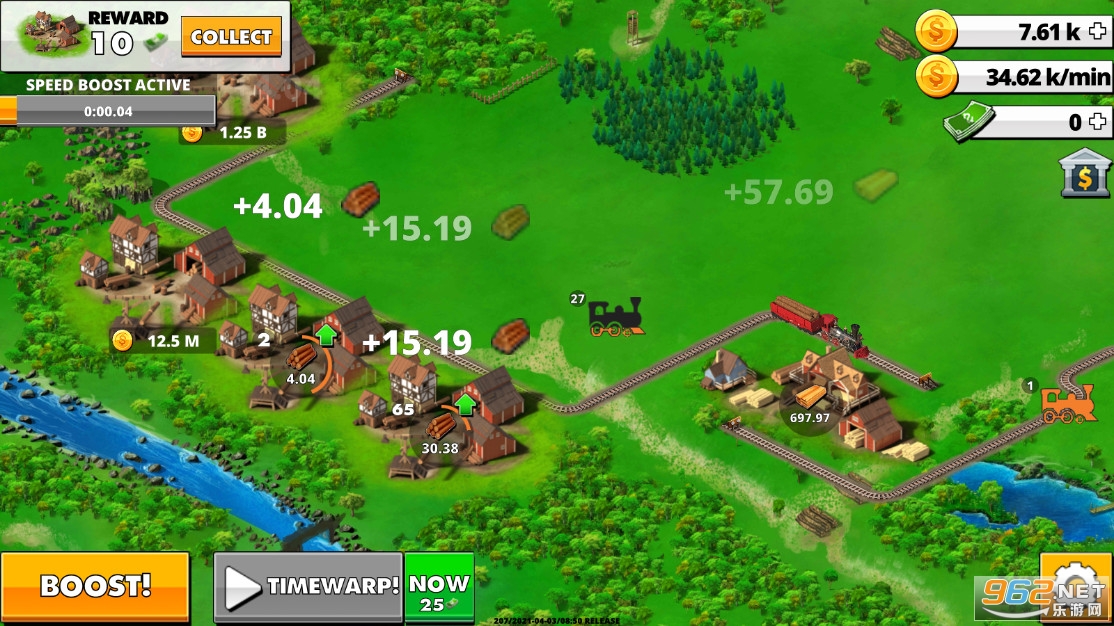 Idle Train Tycoon(���л𳵴������)��ͼ2
