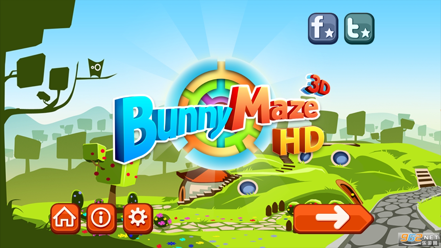Bunny Maze HD(�����Թ���ð��3D��)v1.0.1 (Bunny Maze)��ͼ1