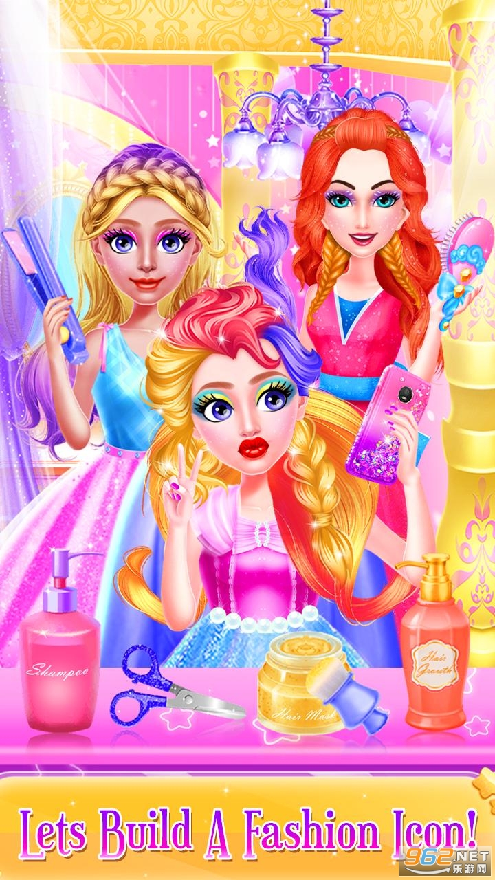 Fashion Braid Hairstyles Salon Game for Girls(ʱ�б��ӷ���ɳ��3)v1.2 ��׿���ͼ0