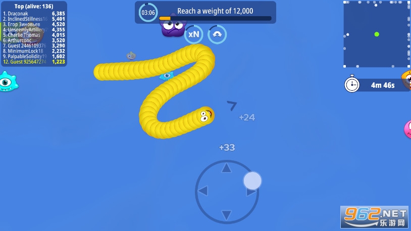 Worm Hunt - Battle Arena(���������Ϸ)v1.0.0 (Worm Hunt - Battle Arena)��ͼ0