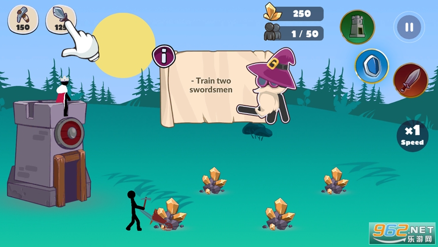 Stickman War Legend of Stick(�����ս��֮·��Ϸ)��ͼ1