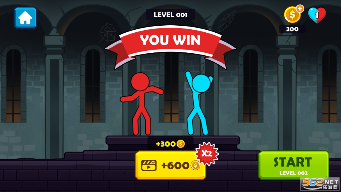 �����������Ϸ(Red And Blue Stickman)��ͼ1