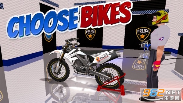 Police Bike Stunt(������ʿ3D�ؼ���Ϸ)��ͼ2