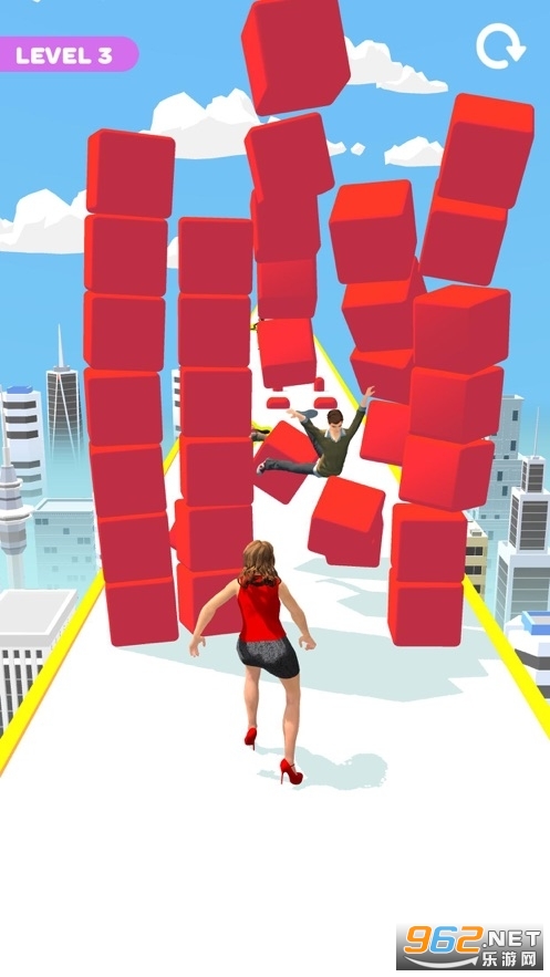 Throw Man 3D(���ӳ�������Ϸ)v0.1 ��׿���ͼ1