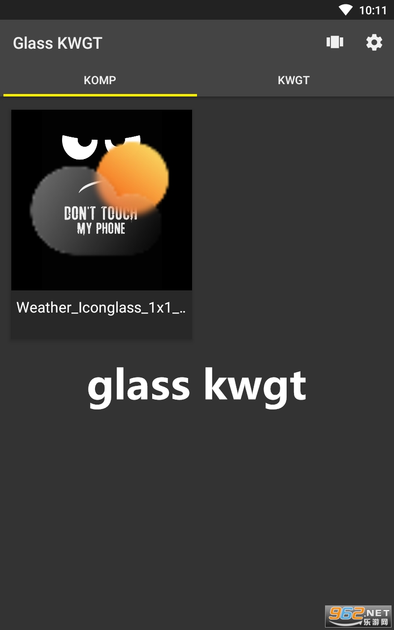 glass kwgt����