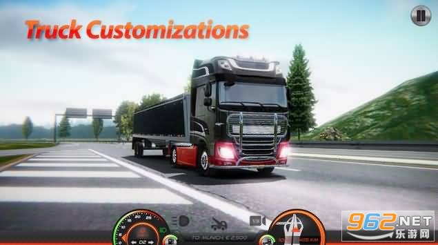 欧卡模拟2手机破解版(Truck Simulator : Europe 2)截图0