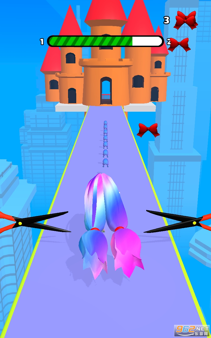 Hair Run(ͷ����������Ϸ)��ͼ2