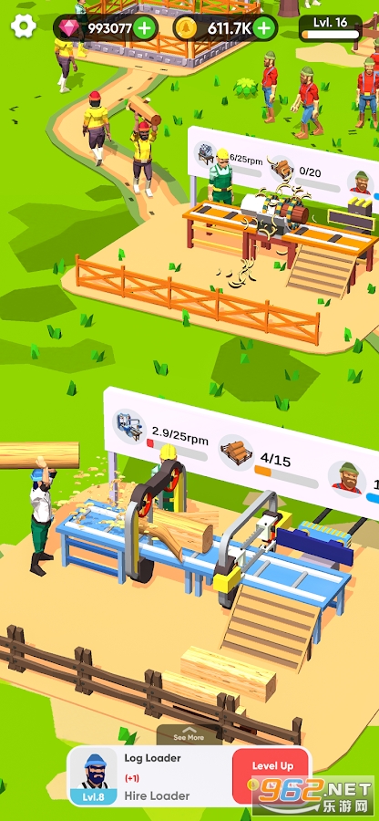 ����ľ�ĳ���Ϸv1.6 (Idle Lumber Mill)��ͼ4