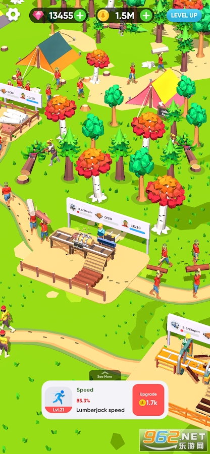 ����ľ�ĳ���Ϸv1.6 (Idle Lumber Mill)��ͼ2