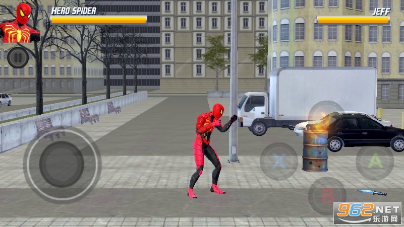 Spider Hero Rope Fight Amazing Battle Strang Crime(֩��Ӣ��ս��˹������Ϸ)��ͼ1