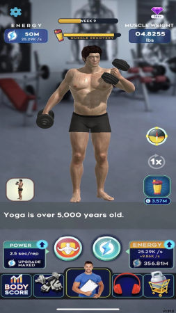 Idle Workout!(�Ҳ�Ҫ������Ϸ)(Idle Workout!) v1.23 ������ͼ0