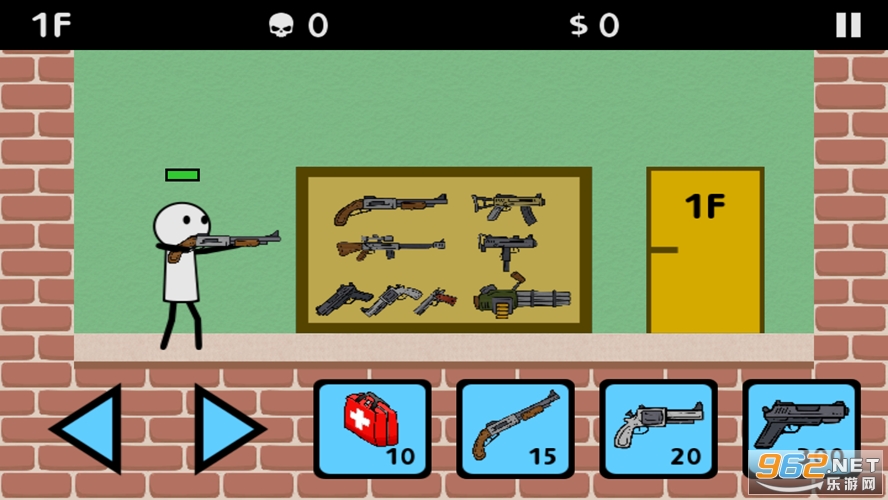 Stickman and Gun 3�������ǹ3��ʬ���ֽ�ͼ1