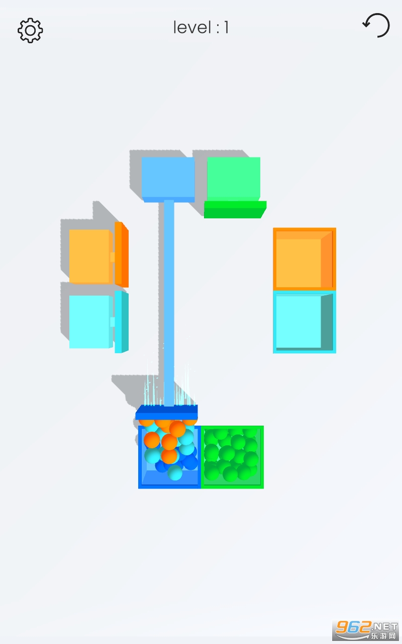 彩虹小球3D游戏截图3