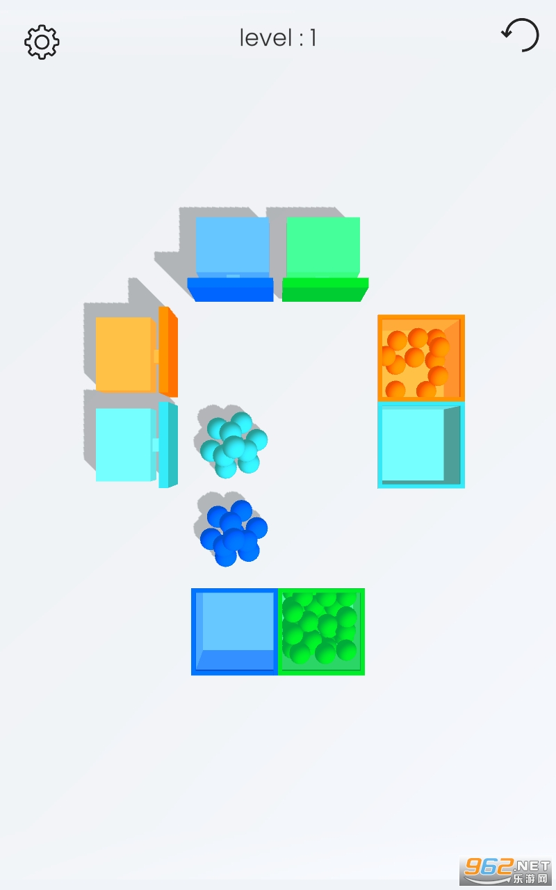 彩虹小球3D游戏截图1