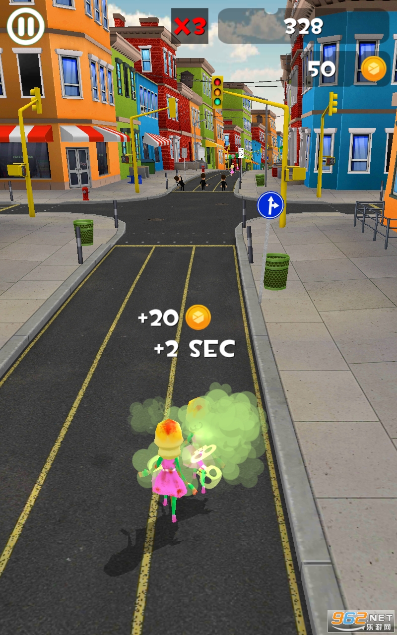 Zombies: Run Eat(进食冲刺游戏)截图2
