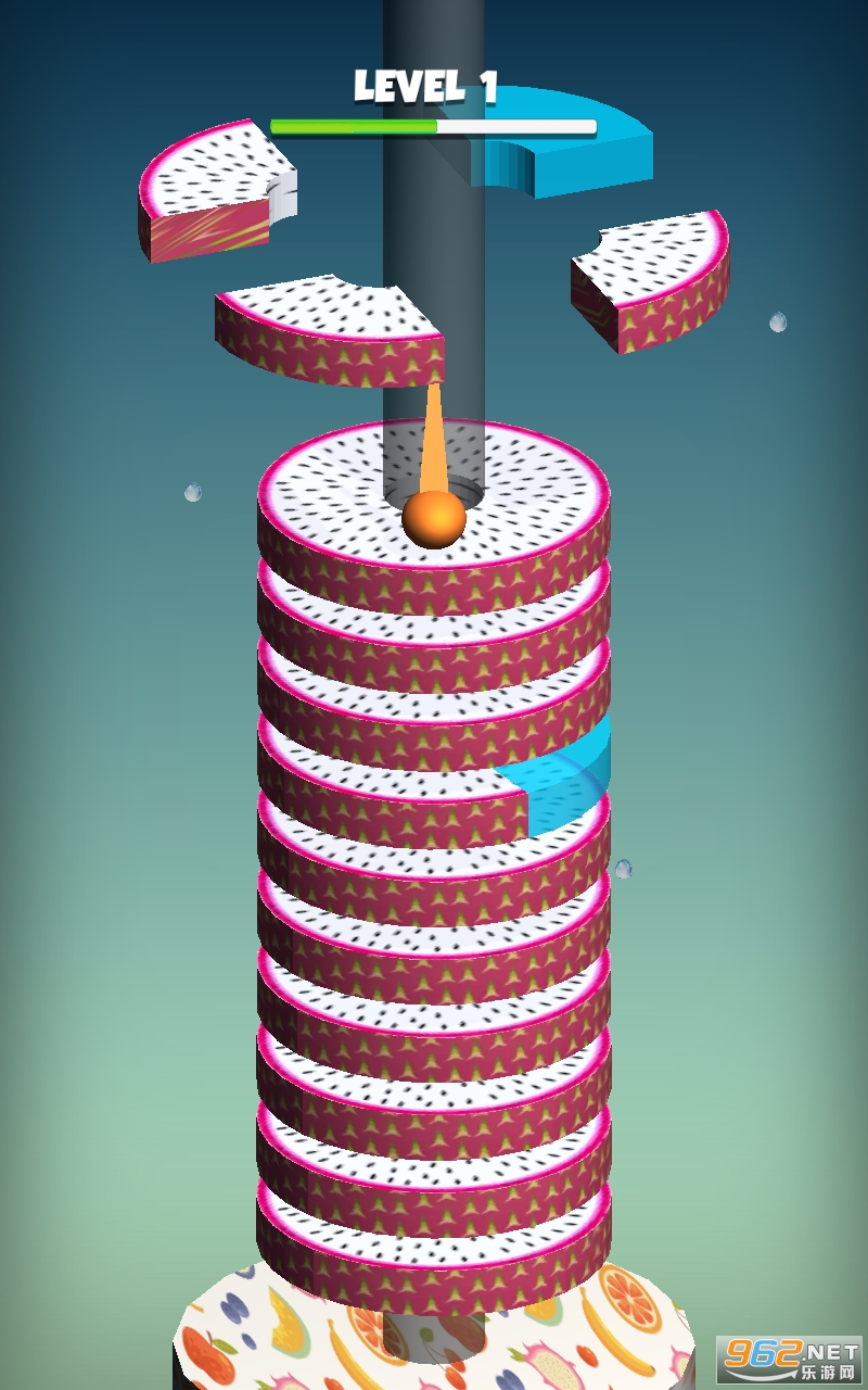 Stack Ball - Fruit Crush(����ˮ���ٷ�����)��ͼ3