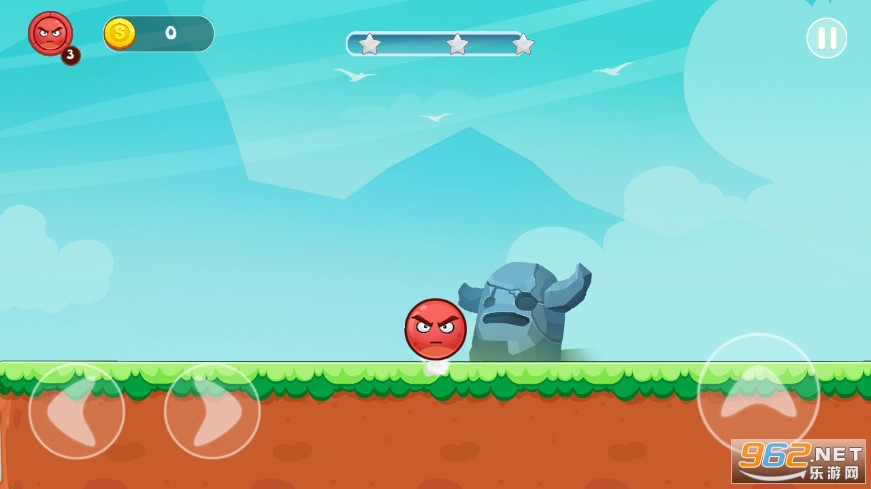 Angry Ball(愤怒的红球游戏)截图1