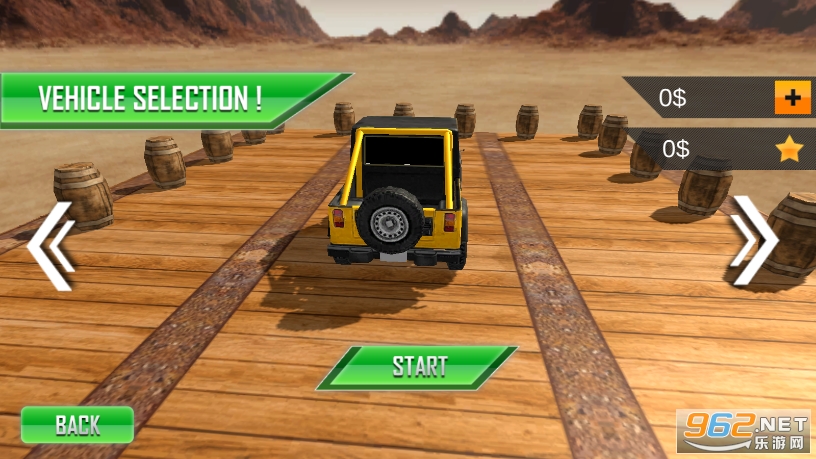 越野吉普车驾驶特技特技大师(Offroad Jeep Driving Tricky Stunt Master)截图3