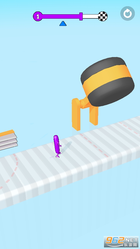 香肠障碍赛无广告版(Wacky Run)截图5