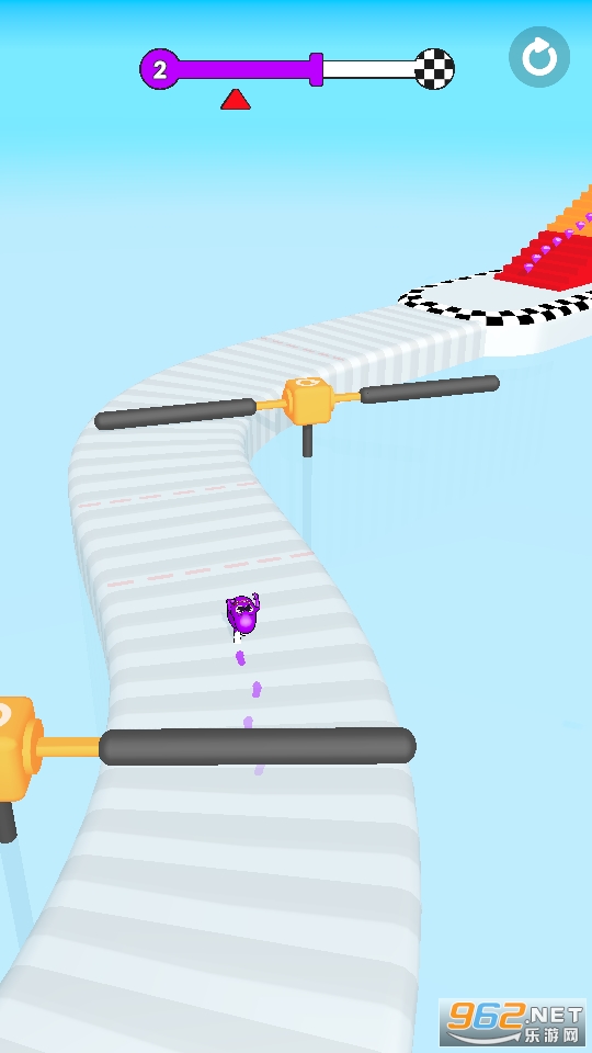 香肠障碍赛无广告版(Wacky Run)截图3