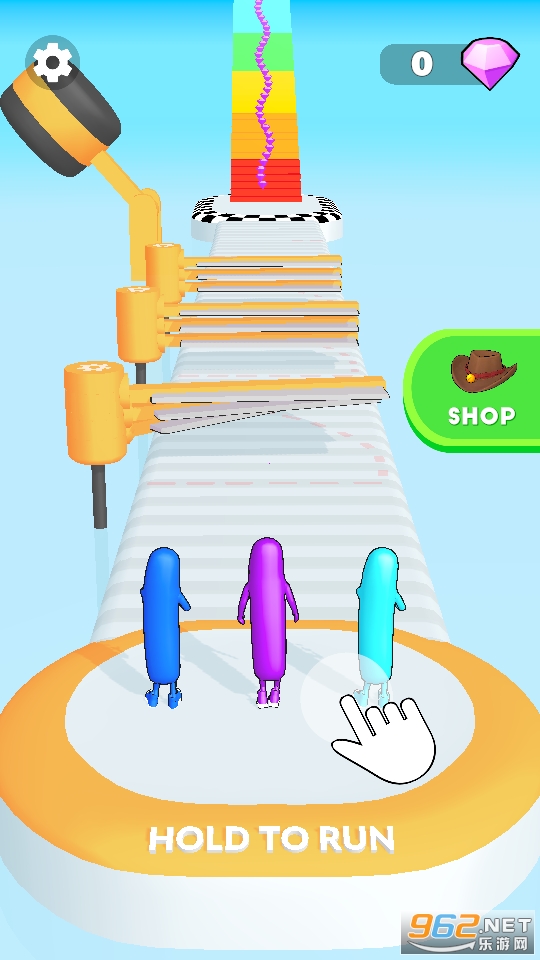 香肠障碍赛无广告版(Wacky Run)截图6