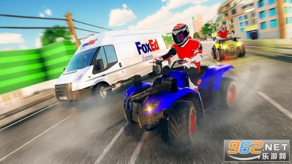 ATV Quad Bike Racing : Super Bike Shooting Game(���˹�·��ͨ��׿��)v1.0���°��ͼ1