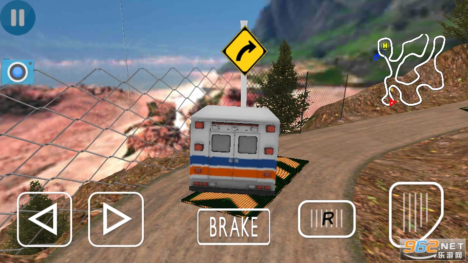 Heli Ambulance Simulator 2020: 3D Flying car gamesֱ���������Ȼ����ν�ͼ0