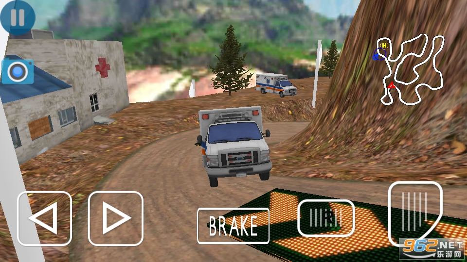 Heli Ambulance Simulator 2020: 3D Flying car gamesֱ���������Ȼ����ν�ͼ2