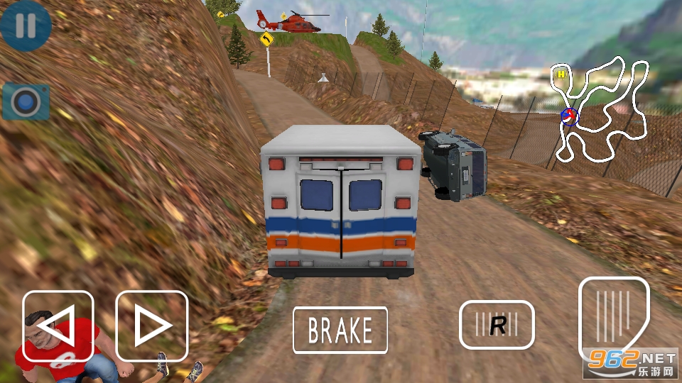 Heli Ambulance Simulator 2020: 3D Flying car gamesֱ���������Ȼ����ν�ͼ5