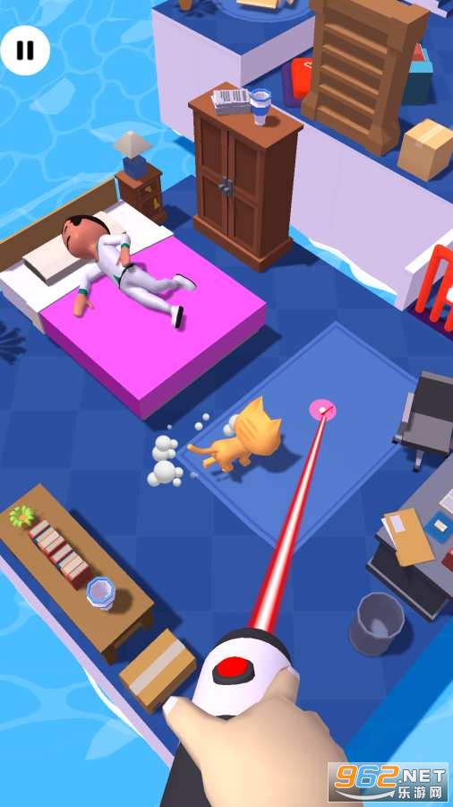 Lazer Cat(激光逗猫棒手机游戏)截图1