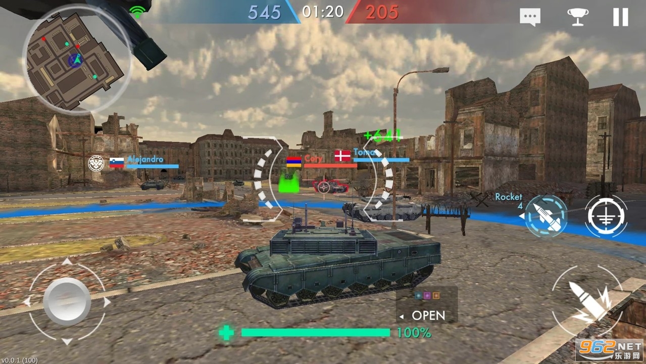 Tank Warfare: PvP Blitz Game(̹��ս�����°�)v1.0.11��׿���ͼ2