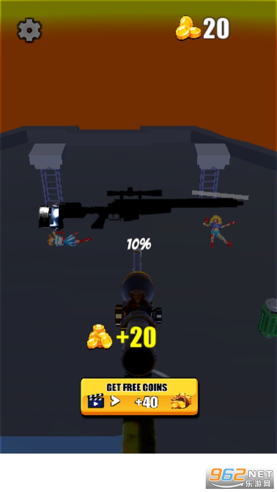 Hyper Sniper Zombie Hunter��Ϸ��ͼ1