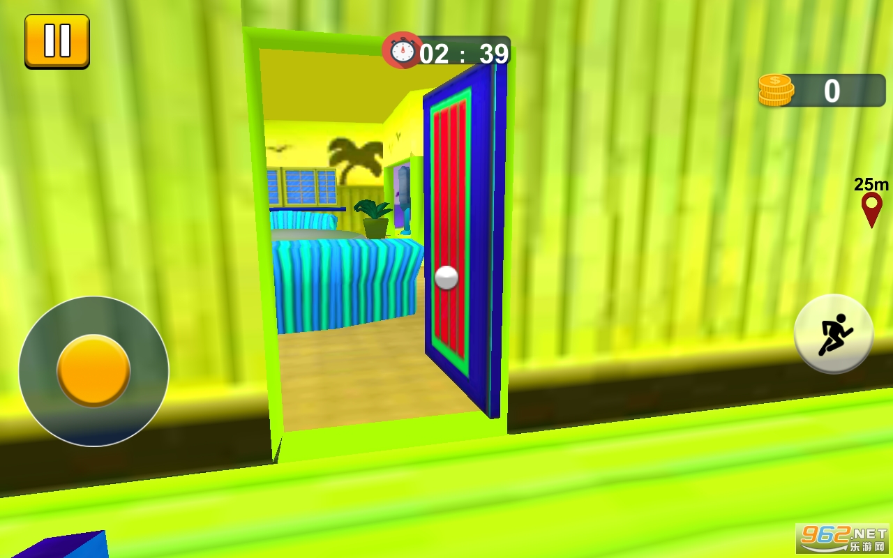 Sponge Family Neighbor 3: Scary Escape 3D Game海绵家庭邻居最新版截图1