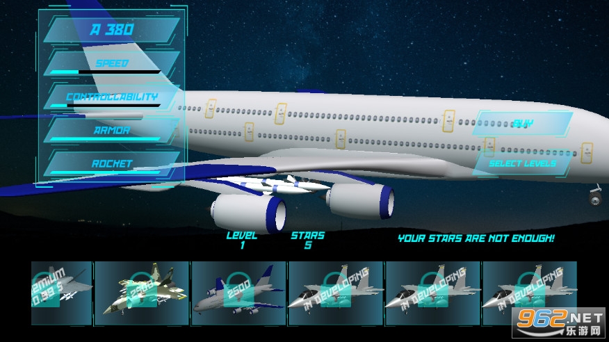Aircraft Combat UFO(�ɻ�ս���ɵ���Ϸ)��ͼ2