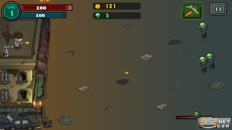 Zombie Defense(��ʬ����������ʦ��Ϸ)��ͼ1